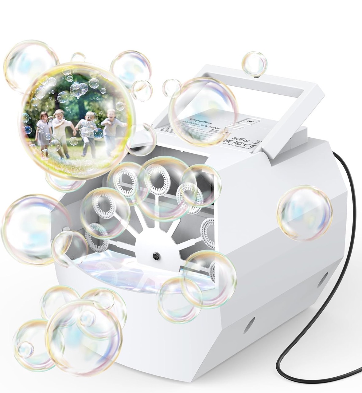 Bubble Machine + 0.5L Fluid
